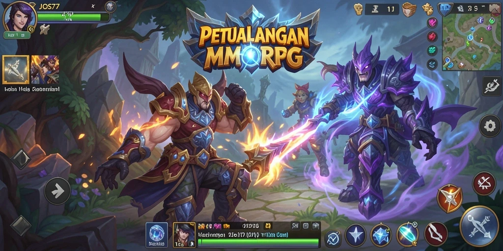 Tampilan menakjubkan dari gameplay JOS77 yang mengasyikkan.