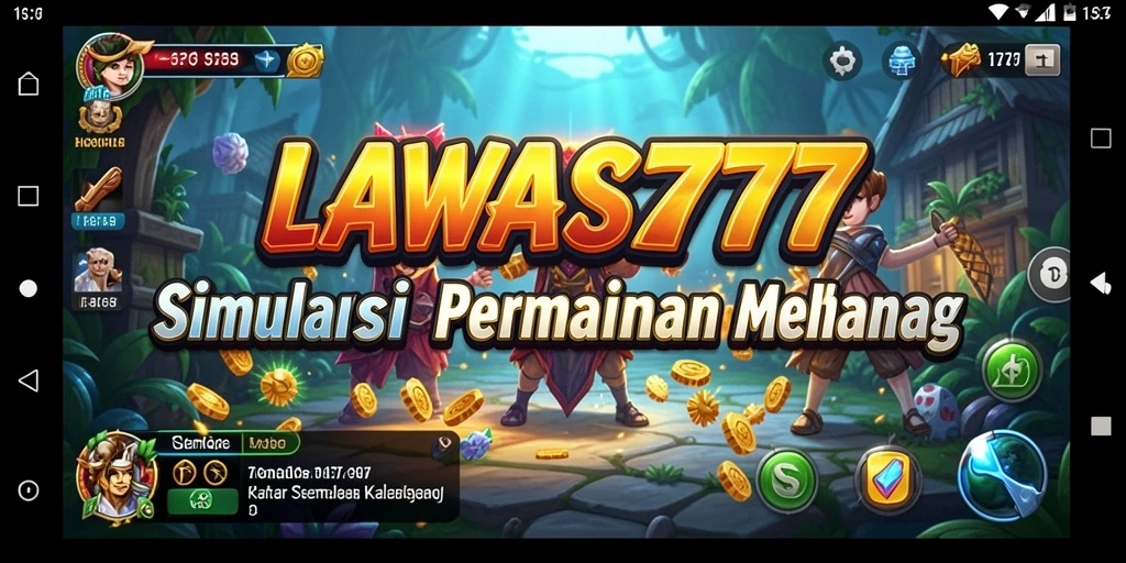 Tampilan gameplay menarik dari LAWAS777 dalam simulasi.