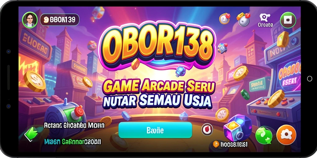 Tangkapan layar utama OBOR138 menampilkan aksi gameplay yang seru dan adiktif.