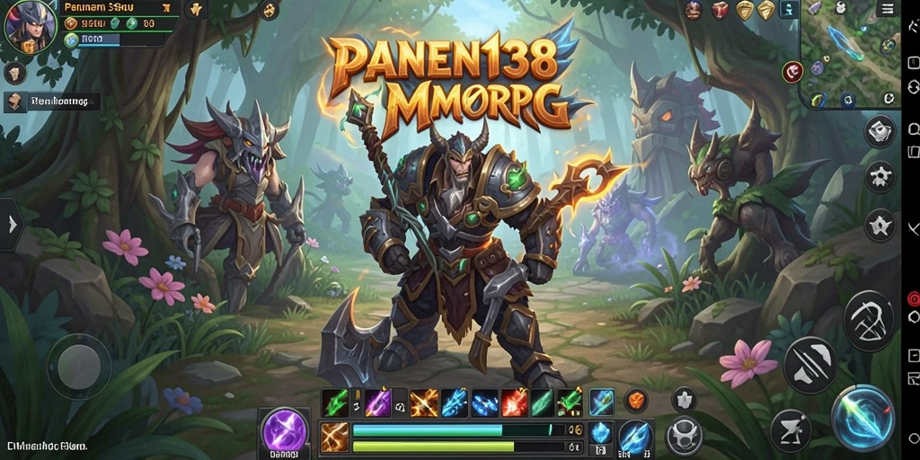 Gameplay seru dan interaktif di dunia MMORPG.