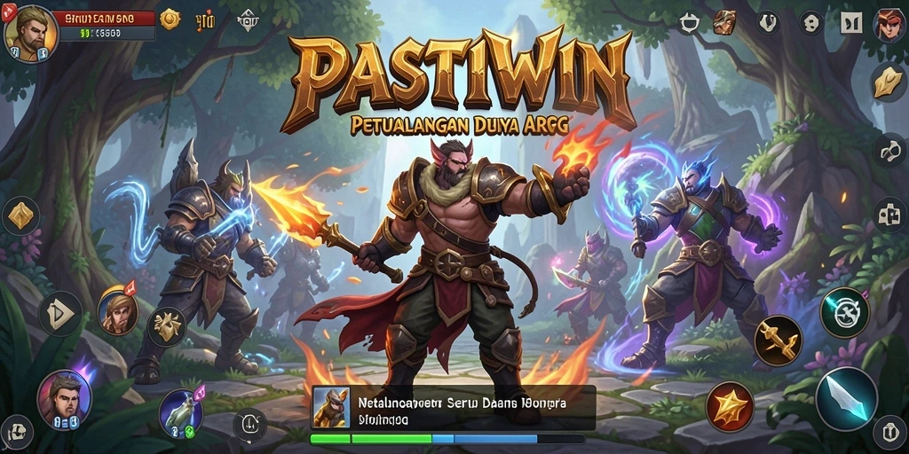 Tampilan gameplay menarik dari PASTIWIN dalam aksi ARPG.